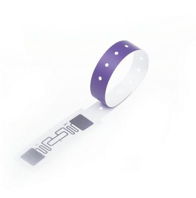 สายรัดข้อมือ Rfid กระดาษกันน้ำ 210*35mm 250*30mm