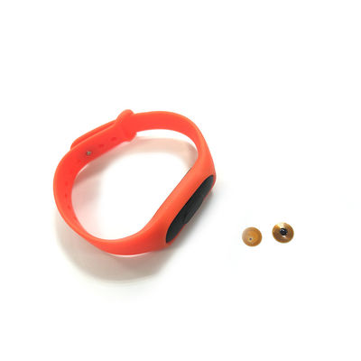 สร้อยข้อมือแท็ก NFC FPC ขนาดเล็กสายรัดข้อมือเส้นผ่านศูนย์กลาง 9 มม. กาวสำรอง