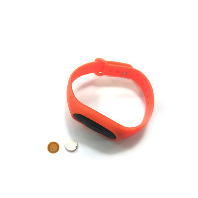 สร้อยข้อมือแท็ก NFC FPC ขนาดเล็กสายรัดข้อมือเส้นผ่านศูนย์กลาง 9 มม. กาวสำรอง