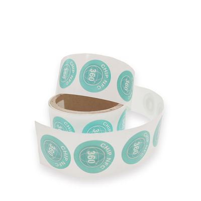 การพิมพ์สีแท็ก RFID NFC ป้ายแท็ก NFC วัสดุ PET / PVC
