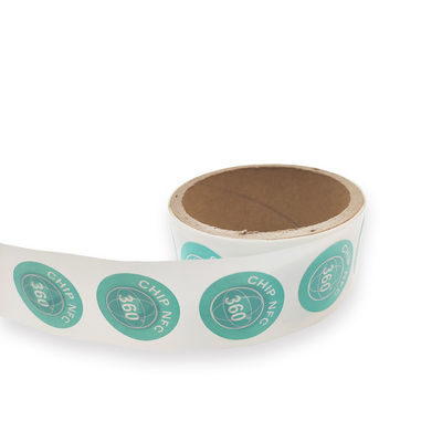 การพิมพ์สีแท็ก RFID NFC ป้ายแท็ก NFC วัสดุ PET / PVC