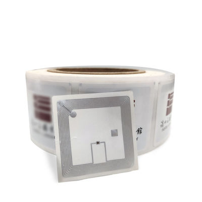 ปรับแต่งแท็ก RFID HF ขนาด 50 มม. * 50 มม. ISO15693 13.56mhz แท็กห้องสมุด RFID
