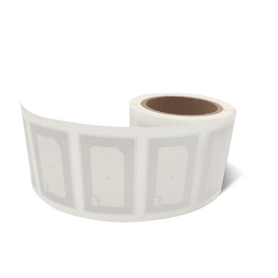 ป้าย RFID ความถี่สูง HF Tag ในประเทศ Rfid Book Label 80X50mm