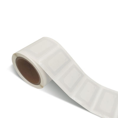 ป้าย RFID ความถี่สูง HF Tag ในประเทศ Rfid Book Label 80X50mm