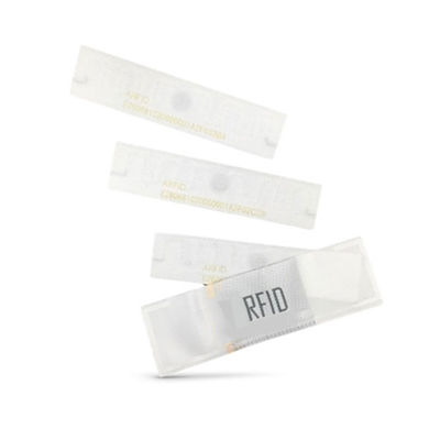70 * 15 มม. แท็กซักรีด RFID แท็กสิ่งทออุตสาหกรรม RFID 200 ครั้งล้างทำความสะอาดได้