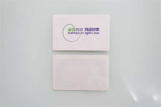 13.56mhz RFID Uhf Sticker เส้นผ่านศูนย์กลาง 26mm เสาอากาศอลูมิเนียมฟอยล์