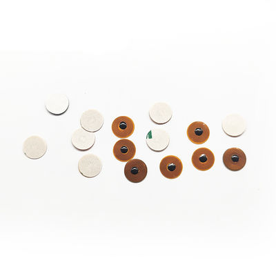 ป้ายสติกเกอร์ RFID ป้องกันการปลอมแปลง FPC HF Micro Rfid Tag เส้นผ่านศูนย์กลาง 9 มม