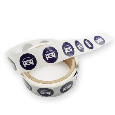 การจัดการยานพาหนะฉลากสติกเกอร์ RFID ISO 14443A แท็กยานพาหนะ Rfid