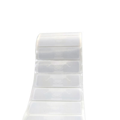 แท็ก Rfid ป้องกันการงัดแงะกระจกหน้ารถ วัสดุพื้นผิว PET