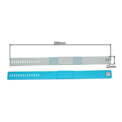 125khz 13.56MHZ แท็กสายรัดข้อมือ RFID สายรัดข้อมือซิลิโคน RFID สำหรับการควบคุมการเข้าถึง