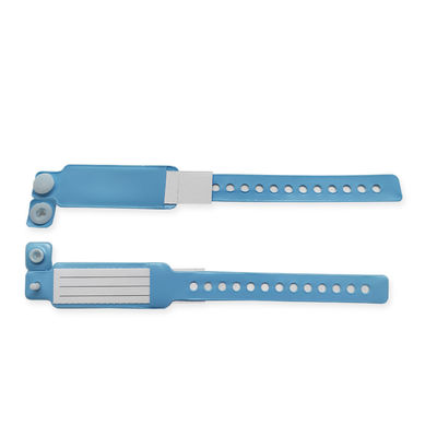 แท็กสายรัดข้อมือ RFID ทางการแพทย์ PVC สำหรับผู้ป่วยที่มีความผิดปกติในการแสดงออก