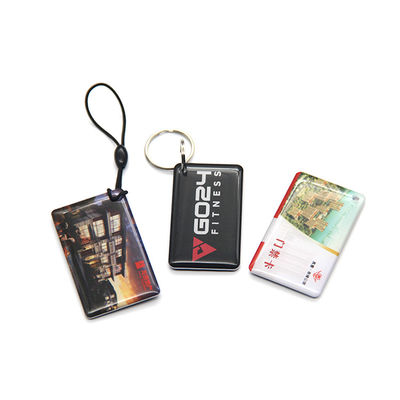 บัตรอีพ็อกซี่ YURI RFID T5577 บัตรควบคุมการเข้าถึงเรซิ่น