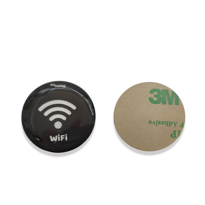 เส้นผ่านศูนย์กลาง 30 มม. อีพ็อกซี่การ์ด 13.56MHZ NFC Epoxy Tag ISO14443A