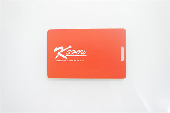 85.5 * 54 * 0.84 มม. M1 บัตร RFID 13.56MHZ วัสดุบรรจุภัณฑ์ PVC