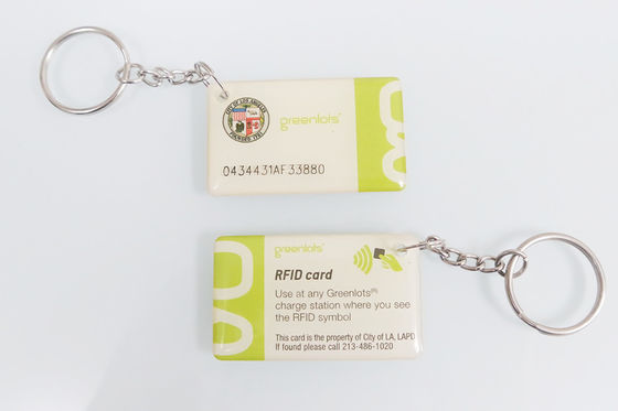 วัสดุพีวีซี HF RFID Card MI DE EV2 2K 4K 8K ISO9001