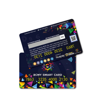 CR80 216 การ์ด NFC RFID 13.56MHz ระยะการอ่าน 1-10 ซม