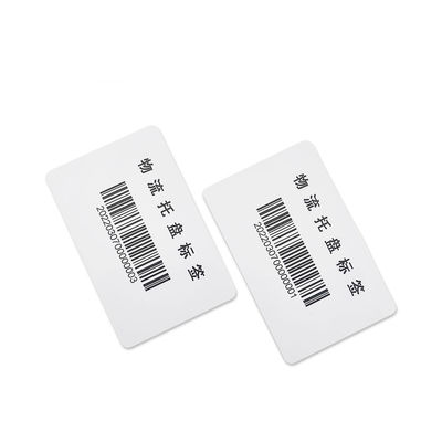 ลอจิสติกส์ Pallet RFID Tag Card 80*25mm Personalized Customization