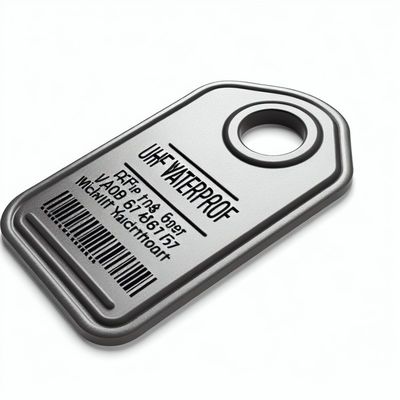 UHF Waterproof Silicone RFID Laundry Tag 915MHz for Clothing