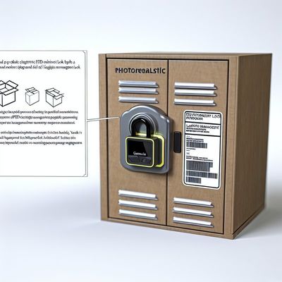 IP68 RFID Smart Tags UHF Cable Tie for Logistics Management