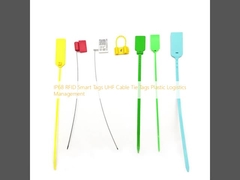 IP68 แท็กสมาร์ท RFID แท็กผูกสาย UHF การจัดการโลจิสติกส์พลาสติก