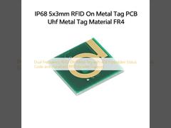 RFID ความถี่คู่บนแท็กโลหะพร้อมรหัสสถานะต้องห้าม 403 และรองรับเครื่องอ่าน RFID แบบมือถือ