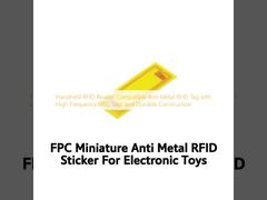เครื่องอ่าน RFID แบบพกพาที่เข้ากันได้กับแท็ก RFID ป้องกันโลหะ พร้อมแท็ก RFID ความถี่สูง และโครงสร้างที่ทนทาน