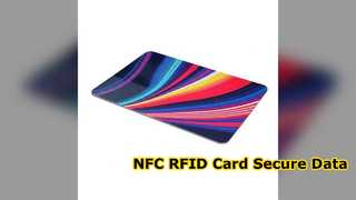 บัตร NFC RFID 100,000 รอบข้อมูล 10 ปี