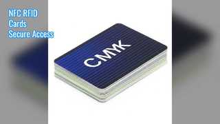 การ์ด RFID CMYK NFC 13.56MHz 216 ชิป