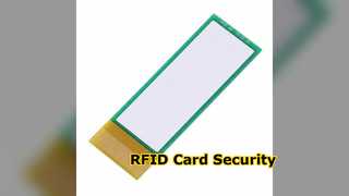 การติดตามรหัสบัตรพีวีซีแท็ก HF RFID
