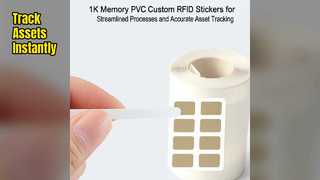 สติกเกอร์ RFID 1K สำหรับการติดตามทรัพย์สิน